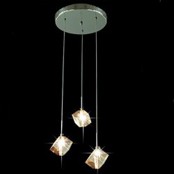 Fashion Crystal Lamp Three Head Crystal Pendant