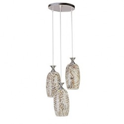 Max 60W Others Metal Pendant Lights Living Room