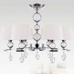 40w Modern/Contemporary Crystal Chrome Metal Chandeliers Bedroom / Dining Room / Study Room/Office / Hallway