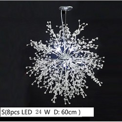 Firework LED Pendant Lights Stainless Steel GDNS Dandelion