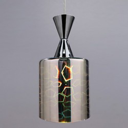 Dream laser Engraving Chrome Plated pendant lamp L