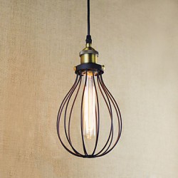 Pendant Lights Rustic/Lodge / Vintage / Retro Bedroom / Dining Room / Kitchen Metal E26/E27