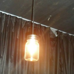 Modern Minimalist 1 Light Pendant In Bottle Shape