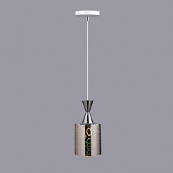 Dream laser Engraving Chrome Plated pendant lamp