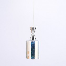 Dream laser Engraving Chrome Plated pendant lamp