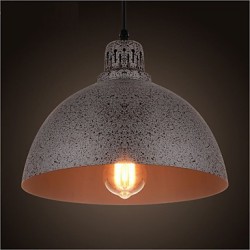 Vintage Metal Dot Pendant Light with One Light