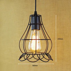 Pendant Lights Traditional/Classic/Vintage/Retro/Country Bedroom/Study Room/Office/Hallway/Garage Metal