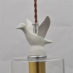 Creative personality bird Glass Chandelier