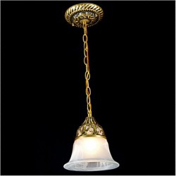 Traditional/Classic / Vintage / Retro Bronze Metal Pendant Lights Dining Room / Study Room/Office / Hallway