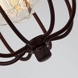 40W Vintage Mini Style Painting Metal Pendant LightsLiving Room / Bedroom / Dining Room / Study Room/Office / Kids Room / Game Room /