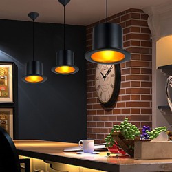 MAX 60W Retro Painting Metal Pendant Lights Living Room / Bedroom / Dining Room / Entry / Hallway / Garage