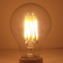 E26/E27 8W 8 COB 800lm Warm White A60(A19) edison Vintage LED Filament Bulbs AC 220-240 V