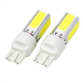 High Power T20 20W 6500K 1300lm 4-COB LED Cool White Car Head Light / Foglight (12~24V / 2 PCS)