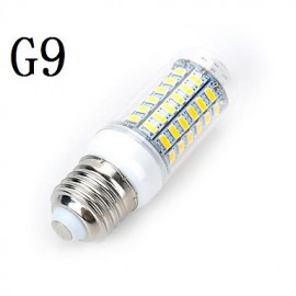 5pcs E27/E14 12W 1200LM 69-5730 SMD Warm/Cool White Light LED Corn Bulb (AC 220~240V)