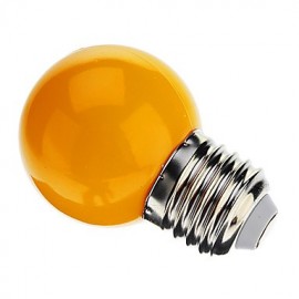 0.5W E26/E27 LED Globe Bulbs G45 7 Dip LED 50 lm Yellow Decorative AC 220-240 V