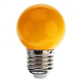 0.5W E26/E27 LED Globe Bulbs G45 7 Dip LED 50 lm Yellow Decorative AC 220-240 V