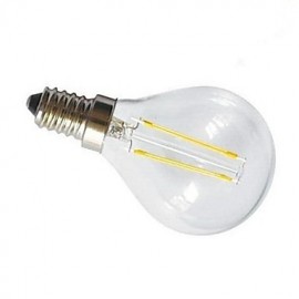 2W E14 LED Filament Bulbs G45 2 COB 220 lm Warm White Decorative AC 220-240 V