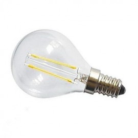 2W E14 LED Filament Bulbs G45 2 COB 220 lm Warm White Decorative AC 220-240 V