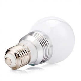 5W E27 300LM RGB LED Color Light Bulb Lamp With Remote Control (85-265V)