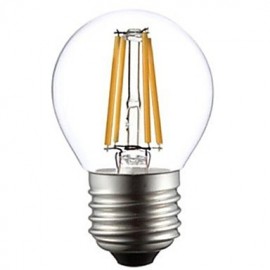 5pcs G45 4W E27 360LM Dimmable 360 Degree Warm Cool White Color LED Filament Light 220V