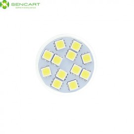 MR11 GZ4 GU4 G4 6.5W Warm / Cool White / Warm White 12 x 5060SMD LED 450-550LM Light Led Bulb (AC/DC10-30V)