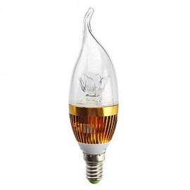 E14 3 W 3 High Power LED 270 LM Warm White CA35 Decorative Candle Bulbs AC 85-265 V