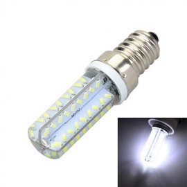 E14 Dimmable 6W 500lm 3500K 72-SMD 3014 LED Warm White Light Bulb Lamp (AC 220-240V)