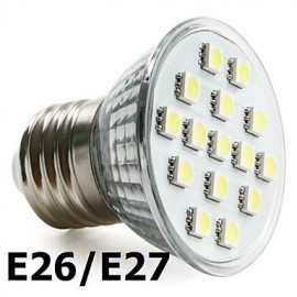 3W E14 / GU10 / E26/E27 LED Spotlight MR16 15 SMD 5050 200 lm Warm White / Natural White AC 220-240 V