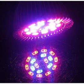 8W E14 GU10 E26/E27 LED Grow Lights 18 SMD 5730 635-735 lm Red Blue AC85-265 V 1 pcs