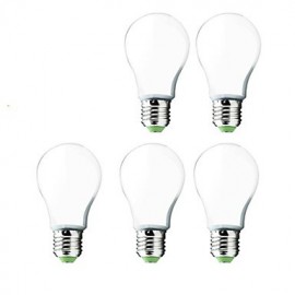 12W E26/E27 LED Globe Bulbs G60 30 SMD 5730 1000 lm Cool White AC 220-240 V 5 pcs