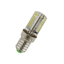 1 pcs E14 7W 64X SMD 3014 1536LM 2800-3500/6000-6500K Warm White/Cool White Corn Bulbs AC 220V