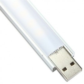 4W 5V Strip Design Cool White/Warm White USB 16 LEDs Light PC Computer Gadget