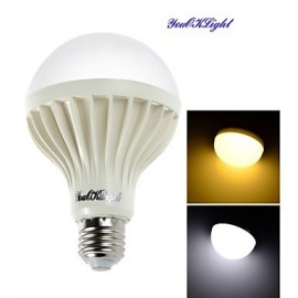 1PCS E27 15W 24*SMD5630 1000LM 3000/6000K Warm White/Cool White Light LED Globe Bulbs (AC 220V)