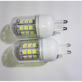 5W G9 LED Corn Lights 27 SMD 5050 380 lm Warm White / Cool White Decorative AC 220-240 V 5 pcs