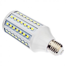 E27 15W 86x5050SMD 1200-1300LM 6000-6500K Natural White Light LED Corn Bulb (110/220V)