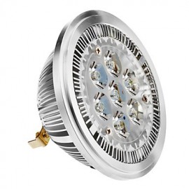 G53 7 High Power LED 630-700 LM Warm White LED Spotlight AC 85-265 V