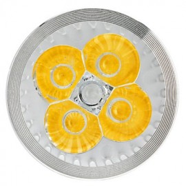 4W GU10 LED Filament Bulbs 4 High Power LED 360 lm Warm White AC 220-240 V 5 pcs