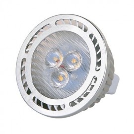 GU5.3(MR16) 5W 3 x 3030 SMD 450 LM Warm White / Cool White MR16 Decorative Spot Lights AC 85-265 / AC 12 V