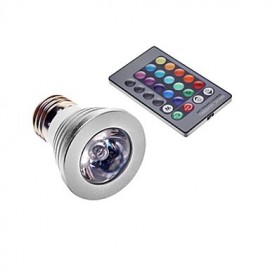 E26/E27 3 W 1 240 LM Color-Changing Spot Lights AC 220-240 V