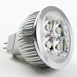 5W GU5.3(MR16) LED Spotlight MR16 4 High Power LED 360 lm Natural White DC 12 V