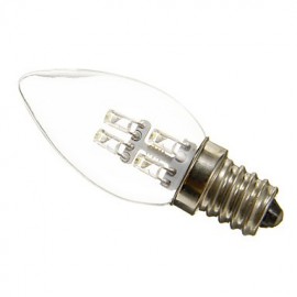 0.5W E12 LED Candle Lights C35 3 15-20 lm Natural White Decorative AC 220-240 V