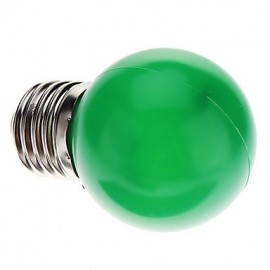 0.5W E26/E27 LED Globe Bulbs G45 7 Dip LED 50 lm Green Decorative AC 220-240 V