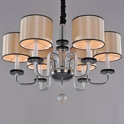 40W Modern/Contemporary Crystal Chrome Metal Chandeliers Living Room / Dining Room / Study Room/Office / Hallway