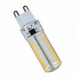 1pcs G9 4W 104X SMD 3014 400LM 2800-3500/6000-6500K Warm White/Cool White Corn Bulbs AC 220V