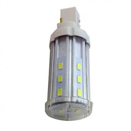 1PCS G24 6W 20 SMD 5730 100LM LM Warm White / Natural White T Decorative Corn Bulbs AC85-265V