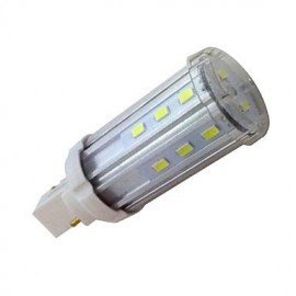 1PCS G24 6W 20 SMD 5730 100LM LM Warm White / Natural White T Decorative Corn Bulbs AC85-265V