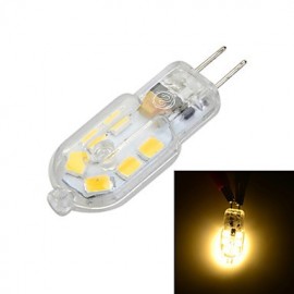 G4 PC Cover 3W 200lm 3500K/6500k 12x SMD 2835 LED Warm/Cool White Light Bulb Lamp (AC/DC 12V)