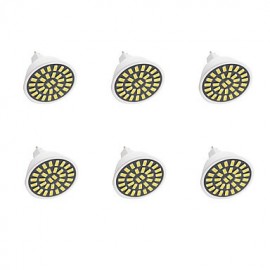 6PCS 6W MR16 Decoration Light 32LED SMD 5733 480LM-500LM Warm White / Cool White AC110 / AC220 V