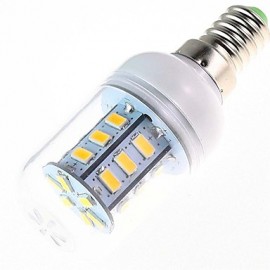 5pcs 24LEDS E14 LED Corn Lamp 5730SMD Light Bulb (AC220-240V)