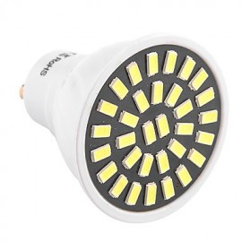 5Pcs High Bright 7W GU10 LED Spotlight 32 SMD 5733 500-700 lm Warm White / Cool White AC 110V/ AC 220V